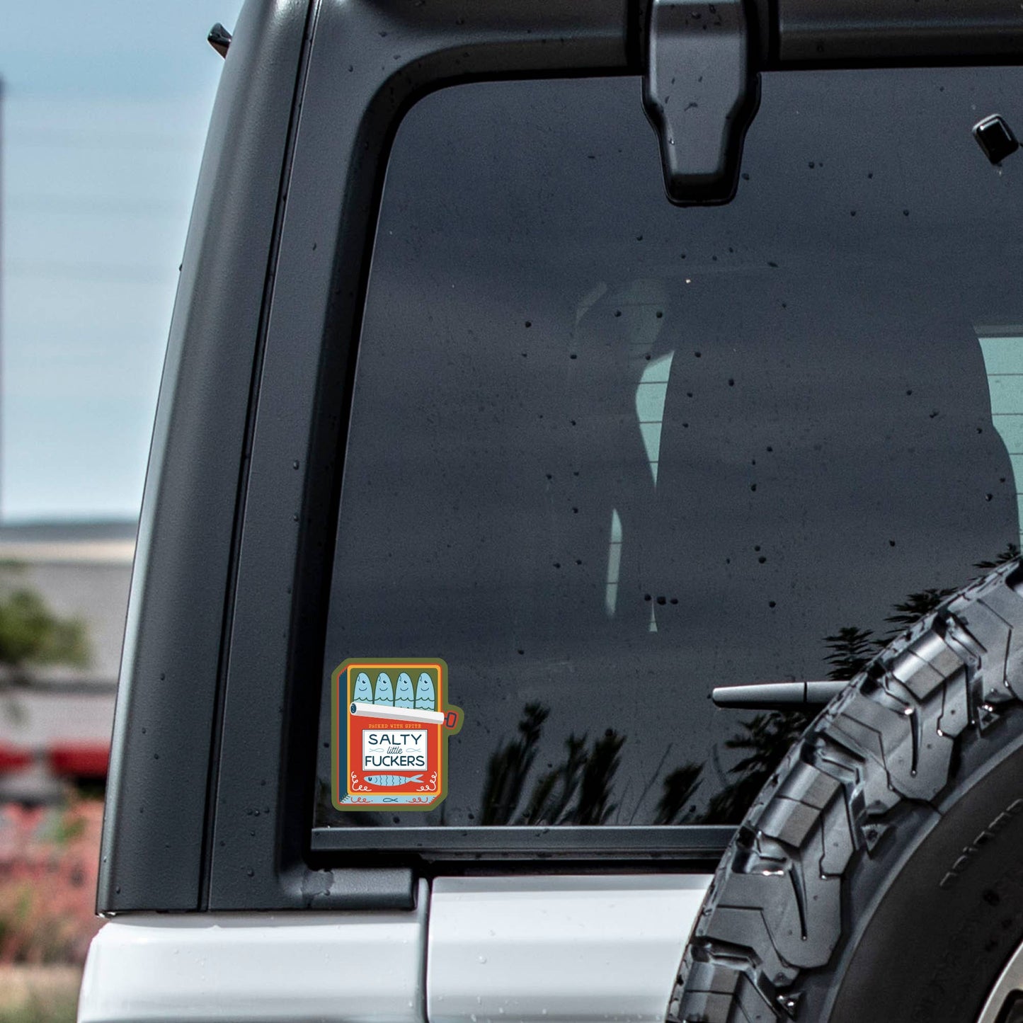 Salty Sardines Sticker