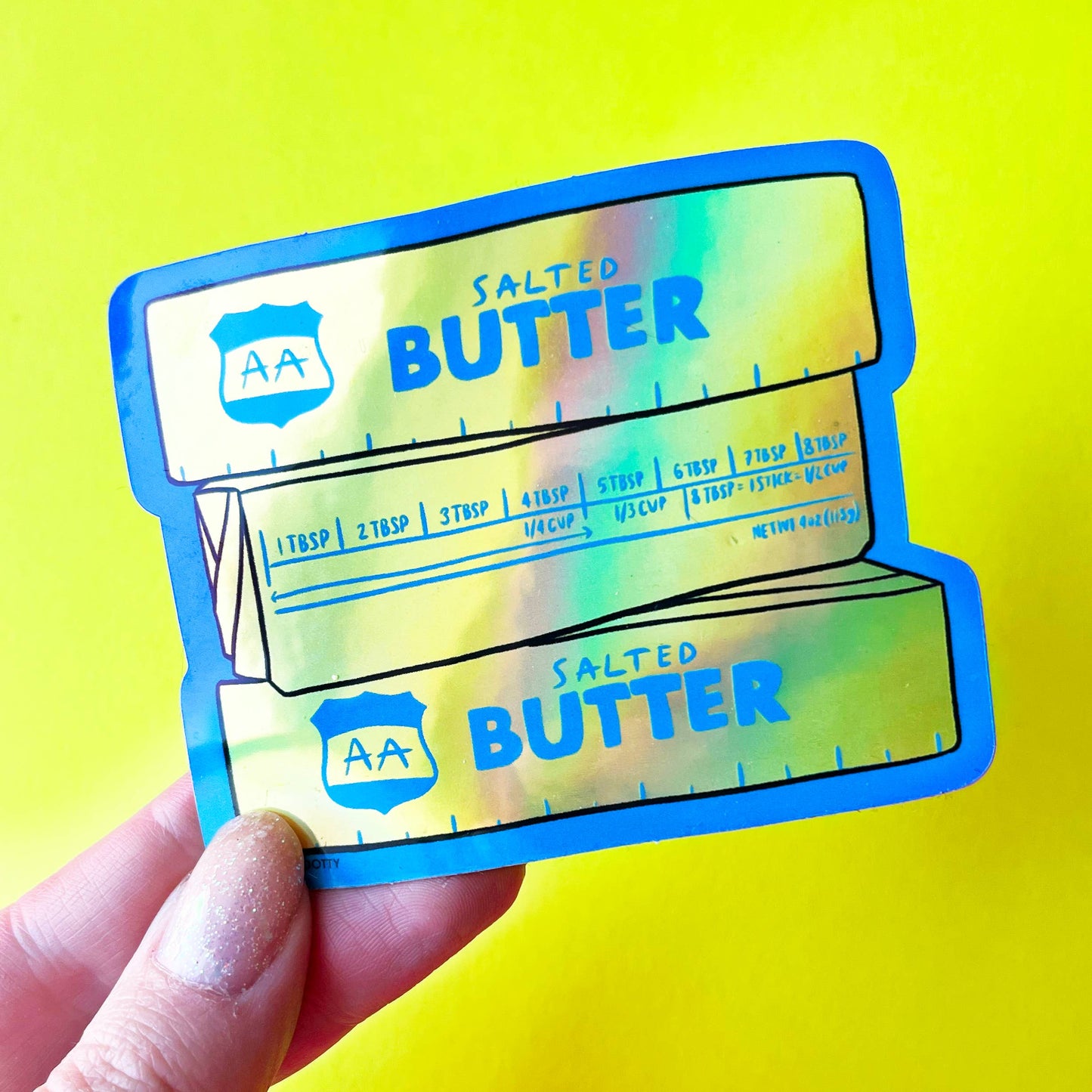 Butter Sticker
