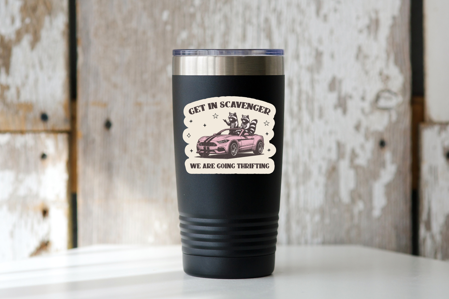 Get In Scavenger Sticker