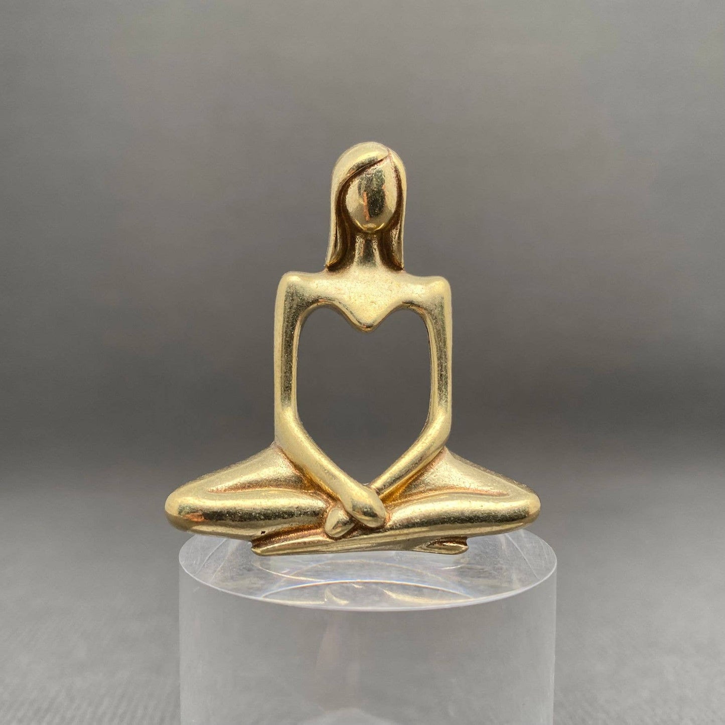 Abstract Brass Statue Desktop Ornaments/Decor - 'Love and Serenity'