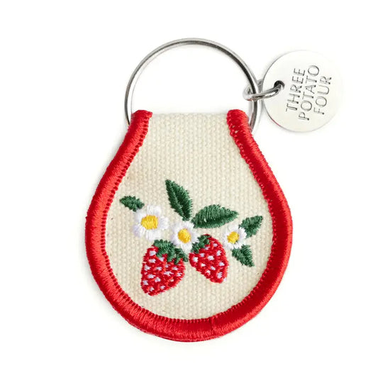 Strawberry Keychain Patch