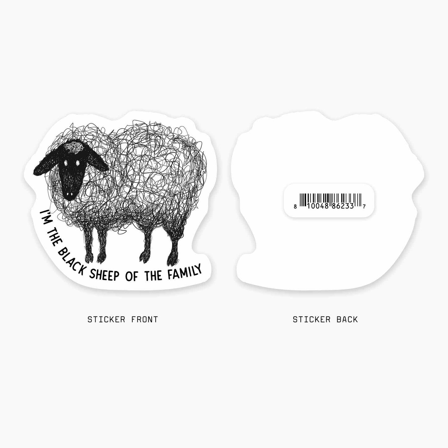 Black Sheep Sticker