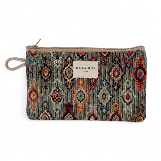 SM Makeup Bag/Coin Purse - Trigo Pattern