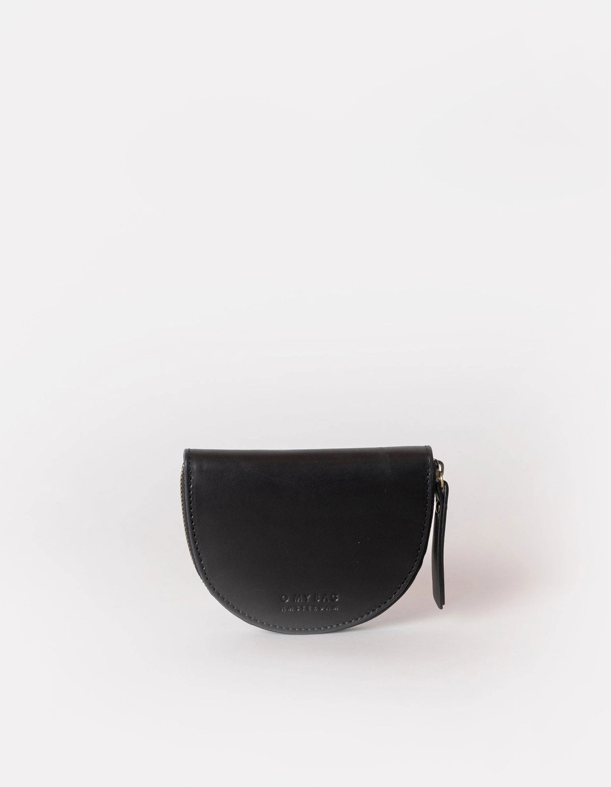 Laura Coin Purse - Black Classic Leather