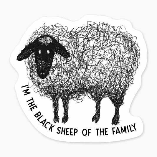 Black Sheep Sticker