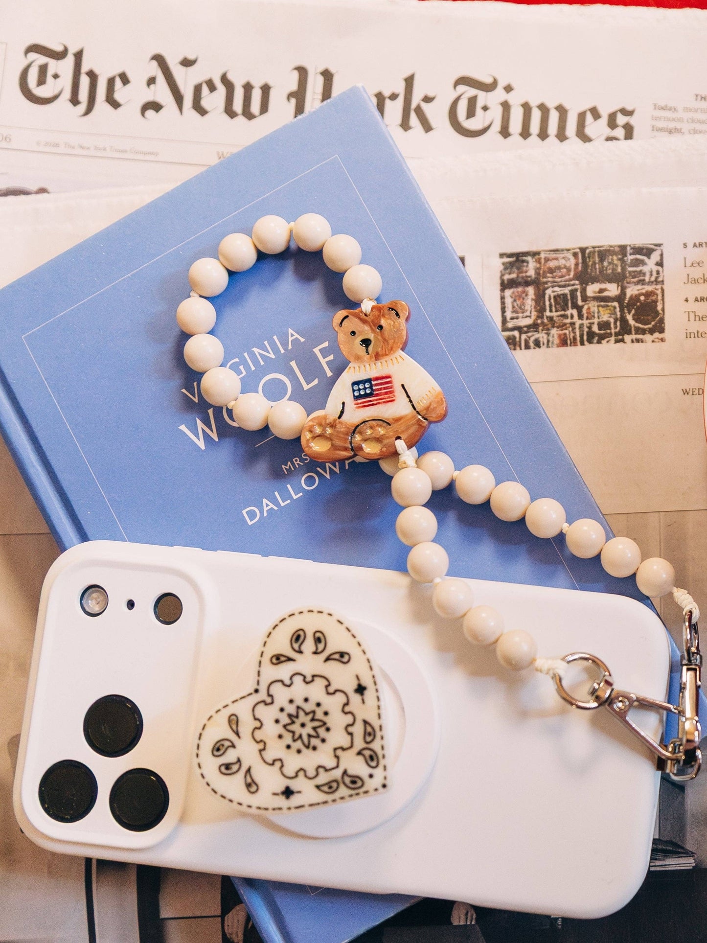 Paisley Heart Phone Grip/Pop-Socket