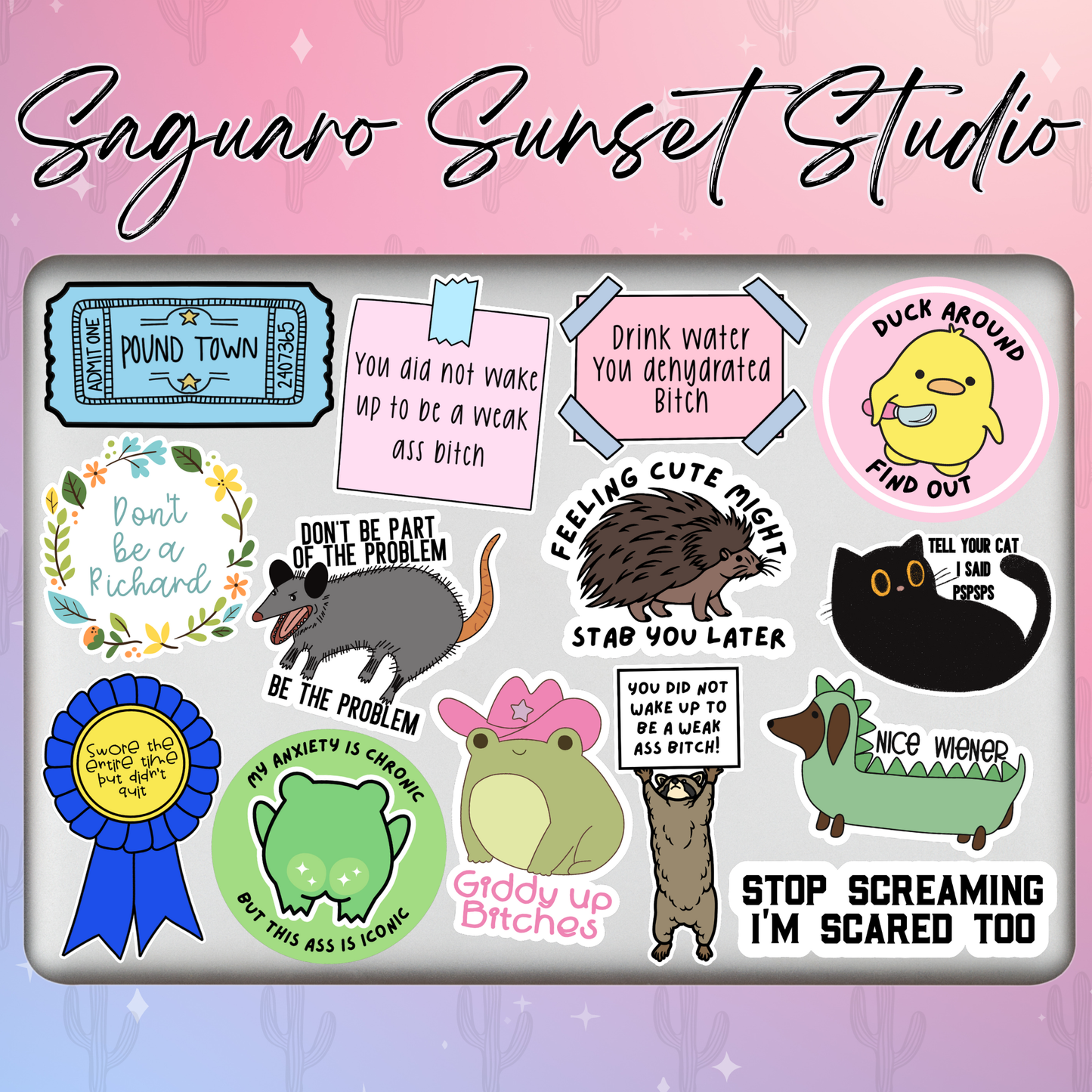 Your Dad Is My Cardio Sticker