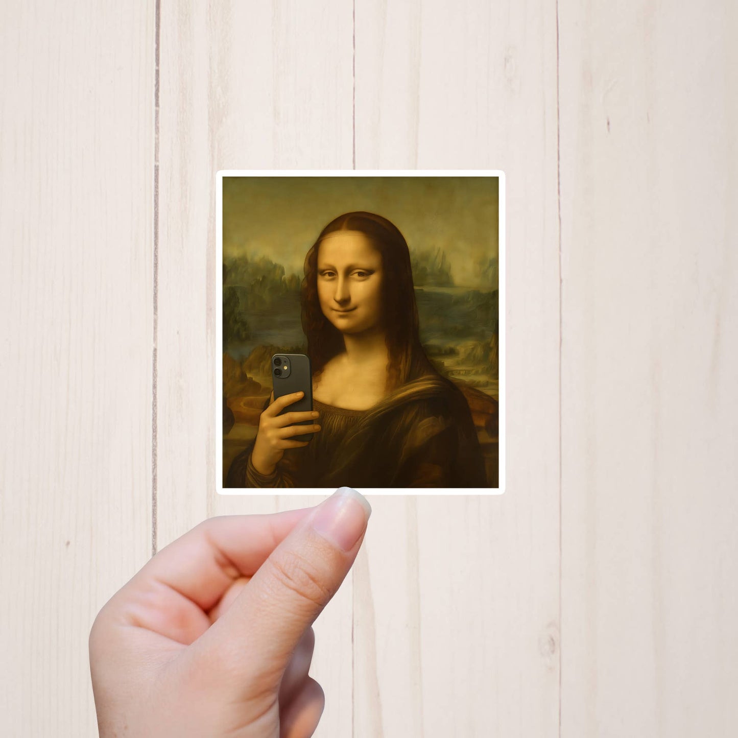 Mona Lisa Sticker