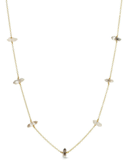 Afterglow Herkimer Diamond Necklace