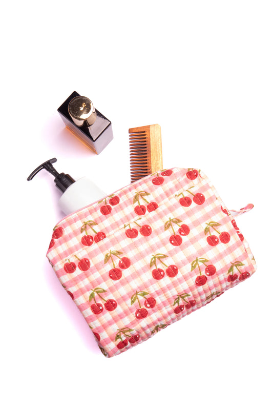 Toiletry Pouch - Cherry - md