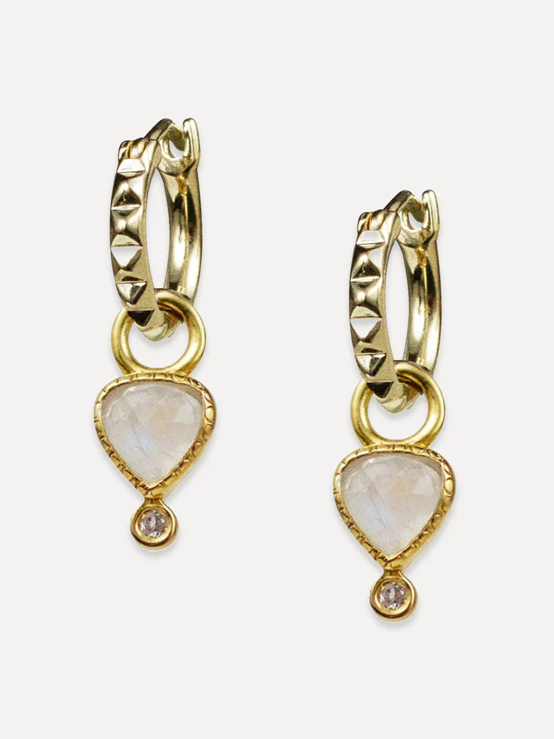 Colette Huggies & Charms - Moonstone