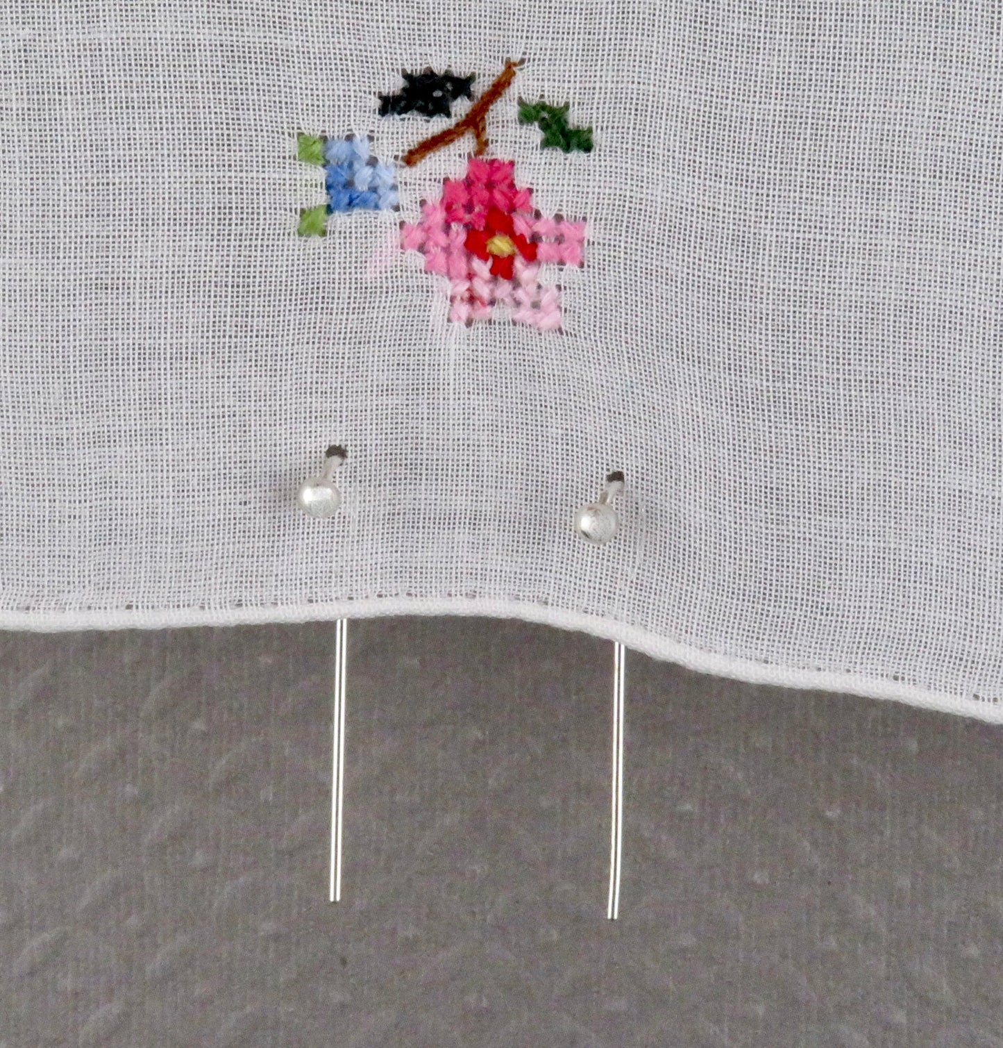 Sterling Silver 'Chime' Stud Earrings
