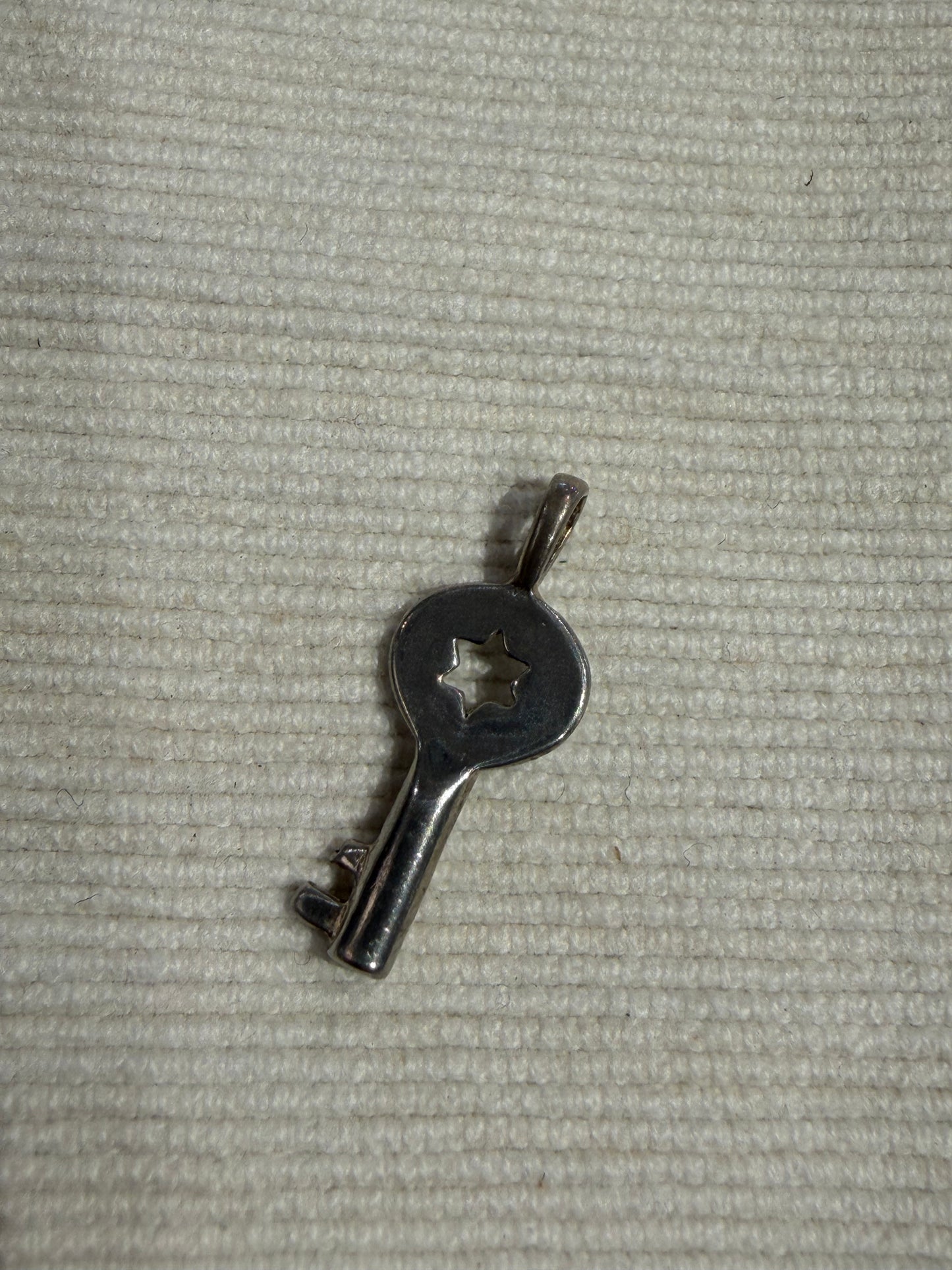 Vintage Star Key - Sterling