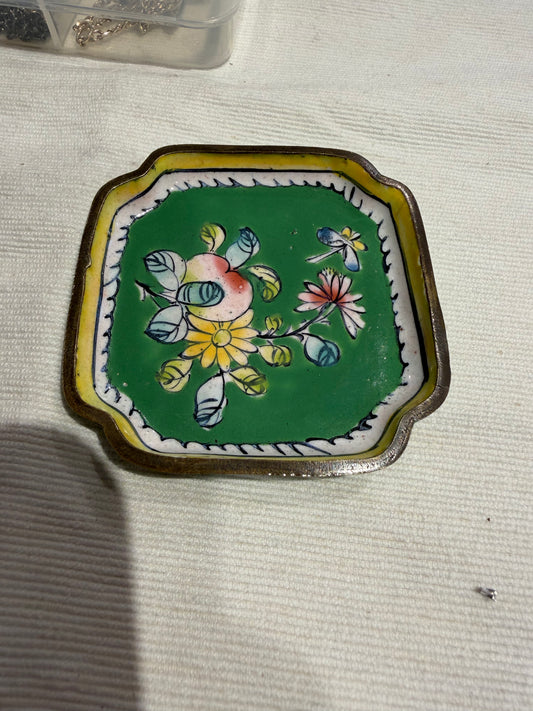 Vintage Small Painted Dish