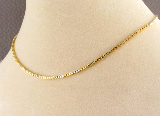 Gold Filled Box Chain