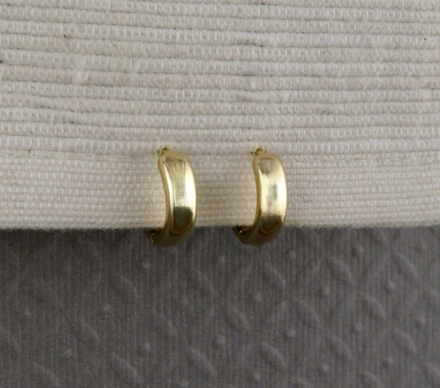 Gold Filled Clicker Hoops - Small