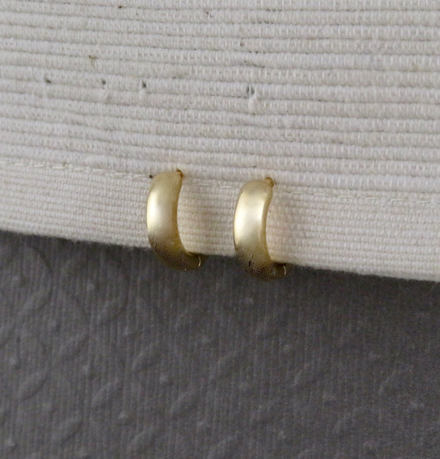 Gold Filled Clicker Hoops - Small