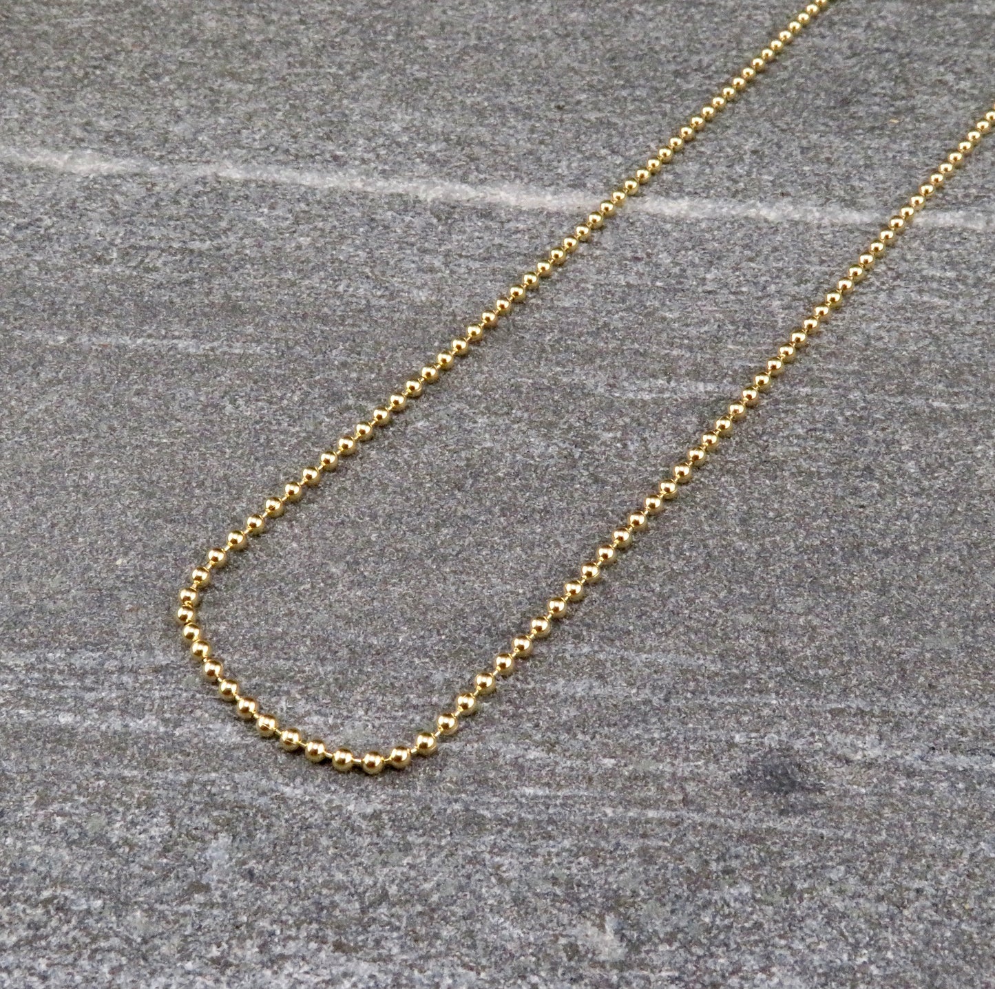 Gold Filled Ball Chain 2mm