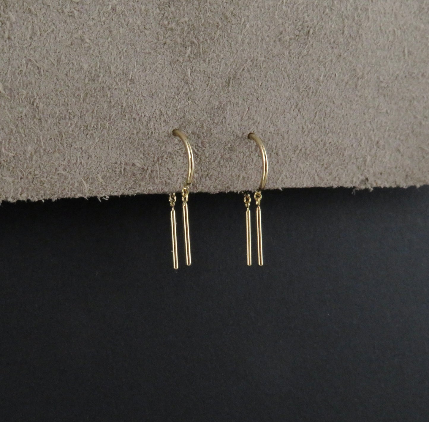 14k Gold Baby 'Chime' Threader Earrings