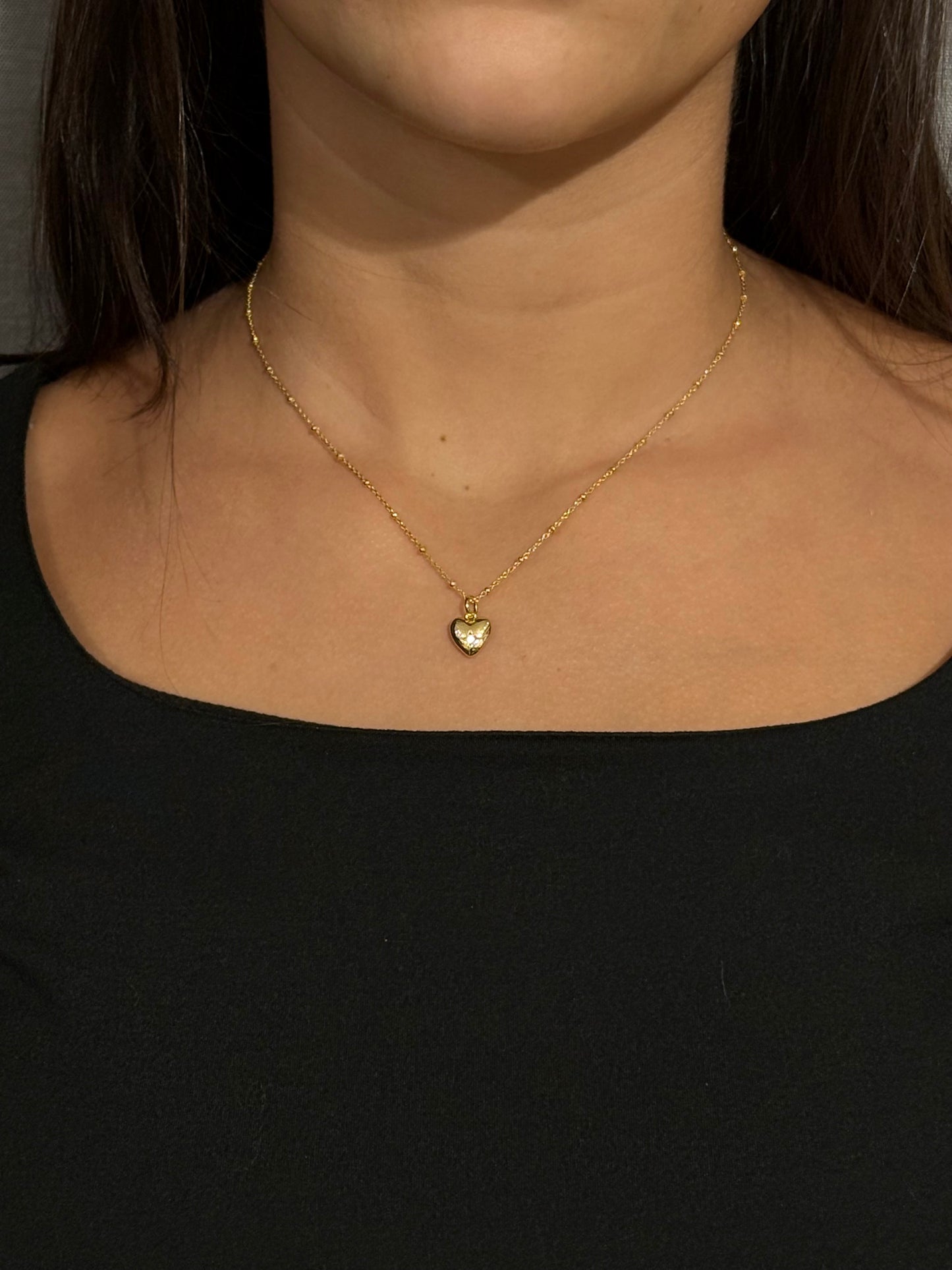 Heart Lone Star Necklace - GF