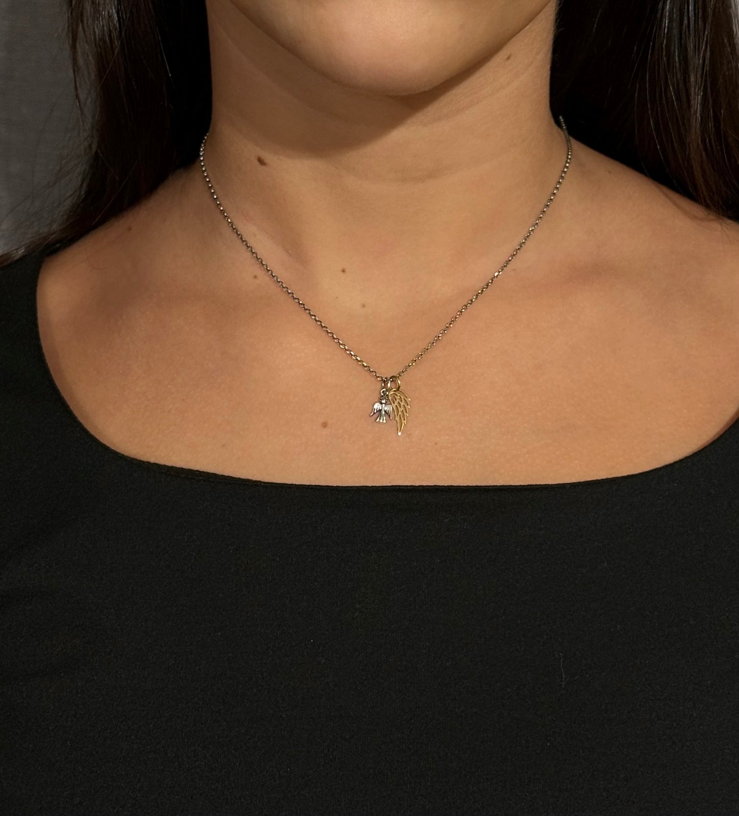 Angelic Mixed Necklace - Sterling/GF