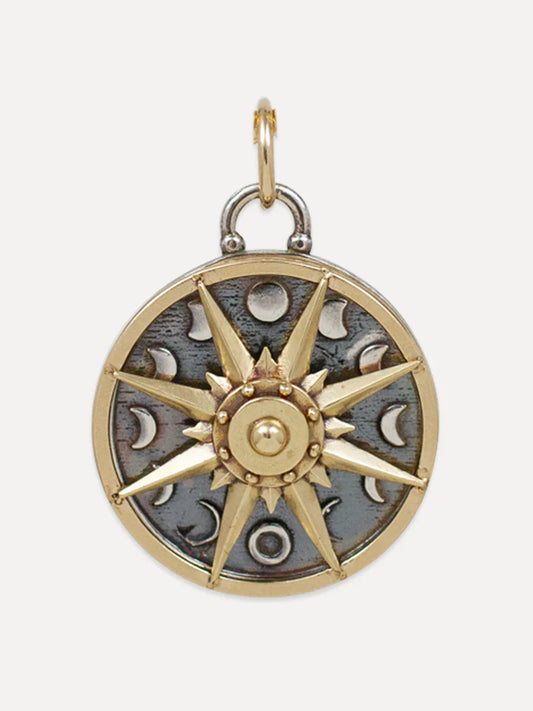 Lunar Compass Charm
