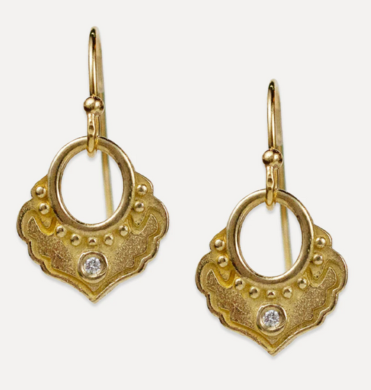 Karma Earrings W Diamonds