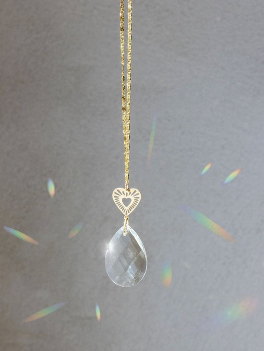 Pocket Suncatcher - Radiating Heart