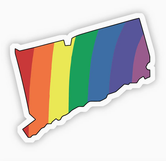 CT Rainbow Sticker