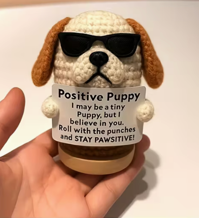 Crochet Positive Puppy