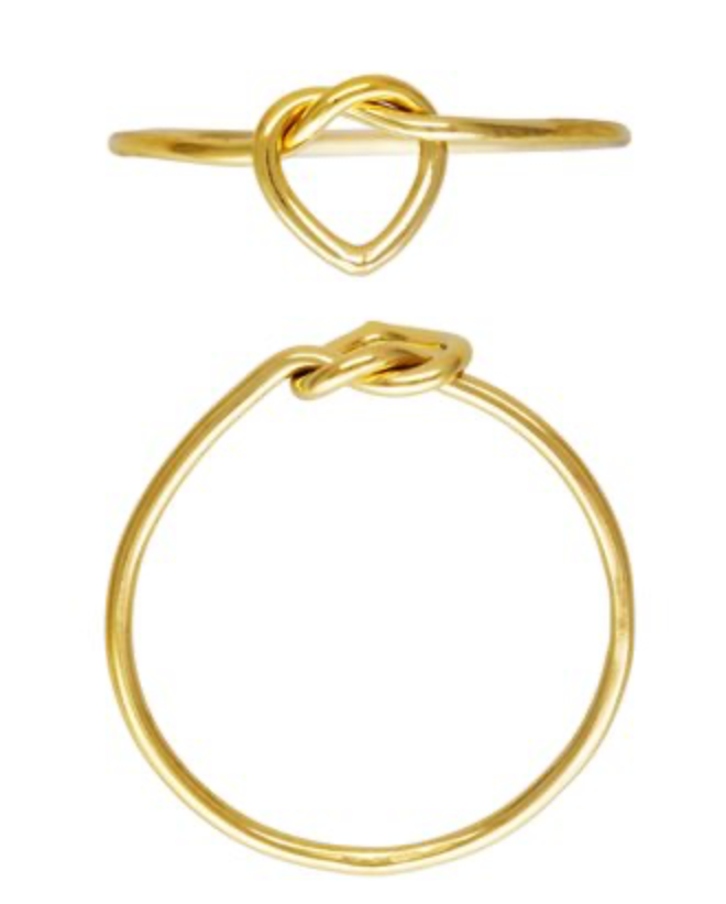 Love Knot Ring - Gold Filled