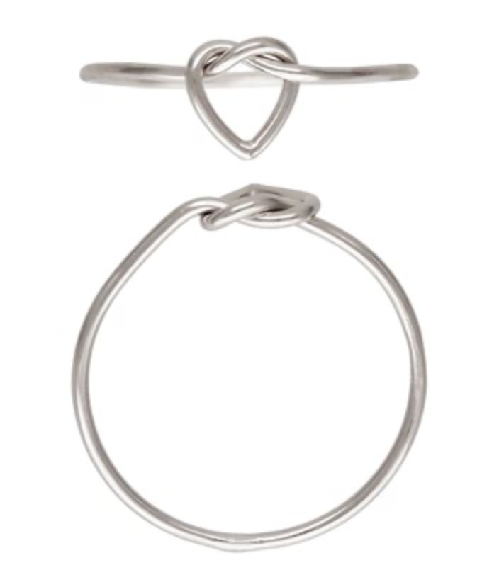 Love Knot Ring - Sterling Silver