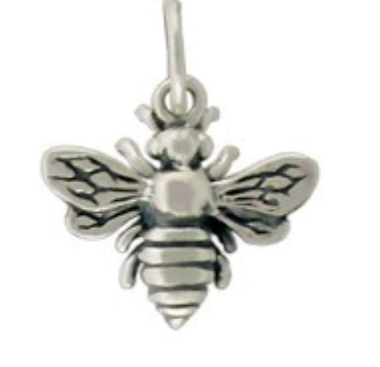 Small Bee Necklace - Sterling