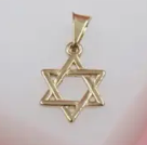 Small Star of David Necklace - GF