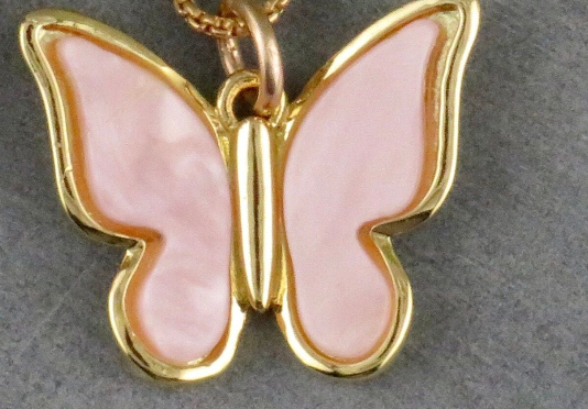 Gold Butterfly Necklace