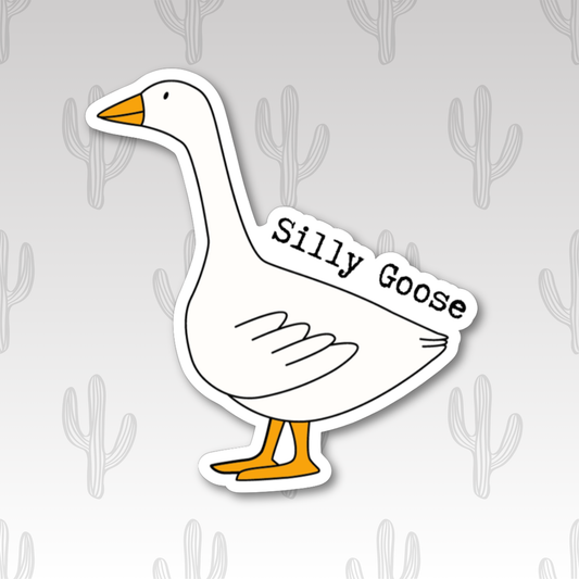 Silly Goose Sticker