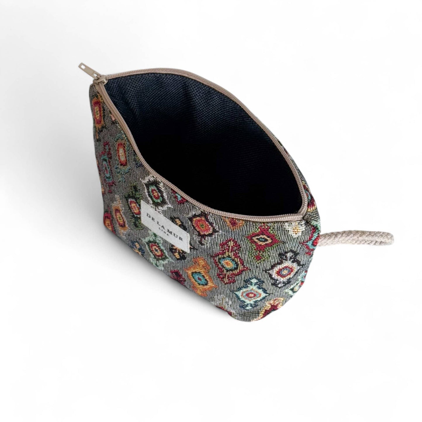 Makeup Bag - Trigo Pattern