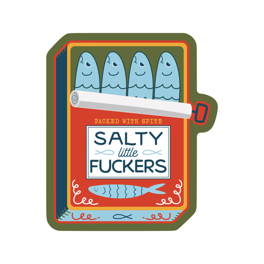 Salty Sardines Sticker