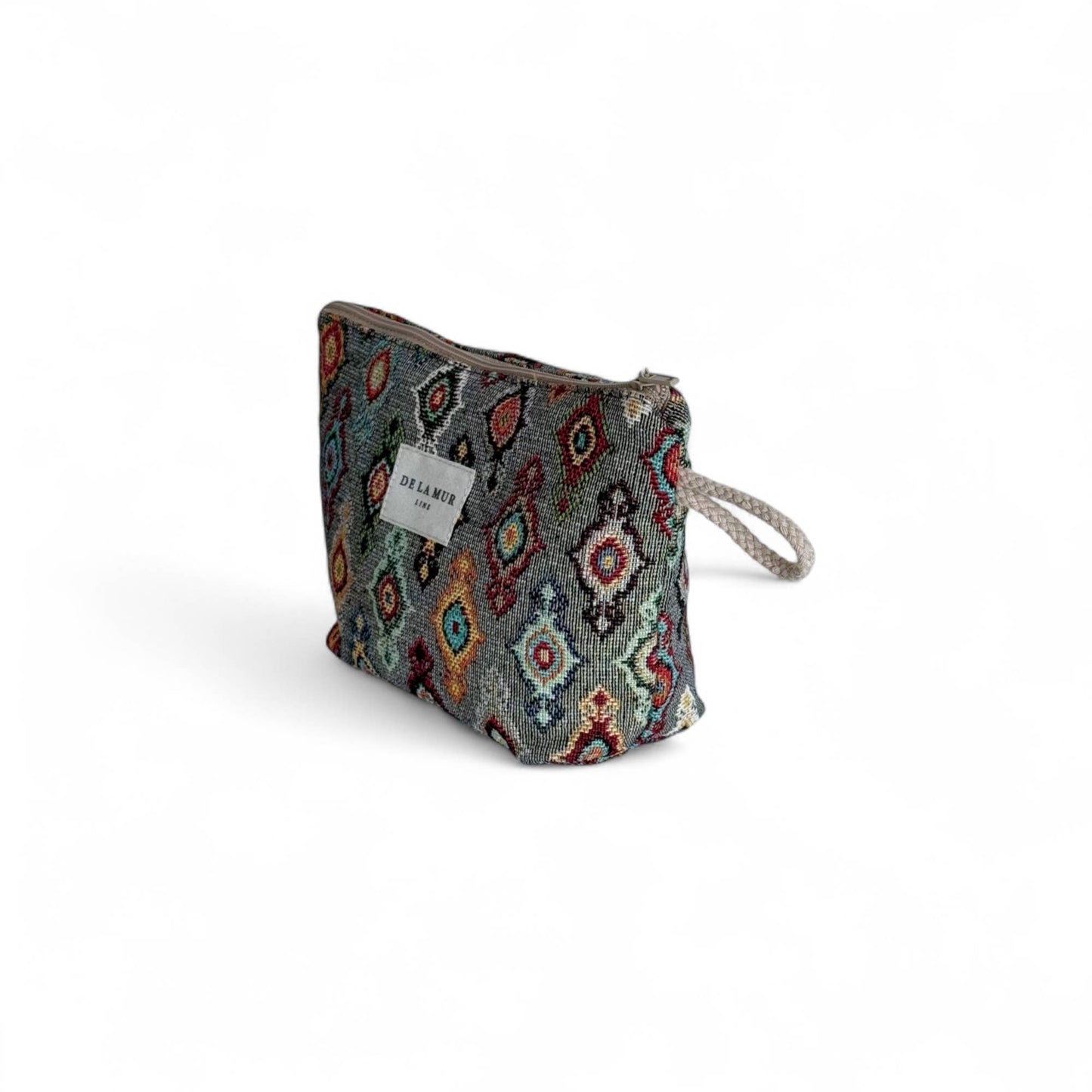 Makeup Bag - Trigo Pattern