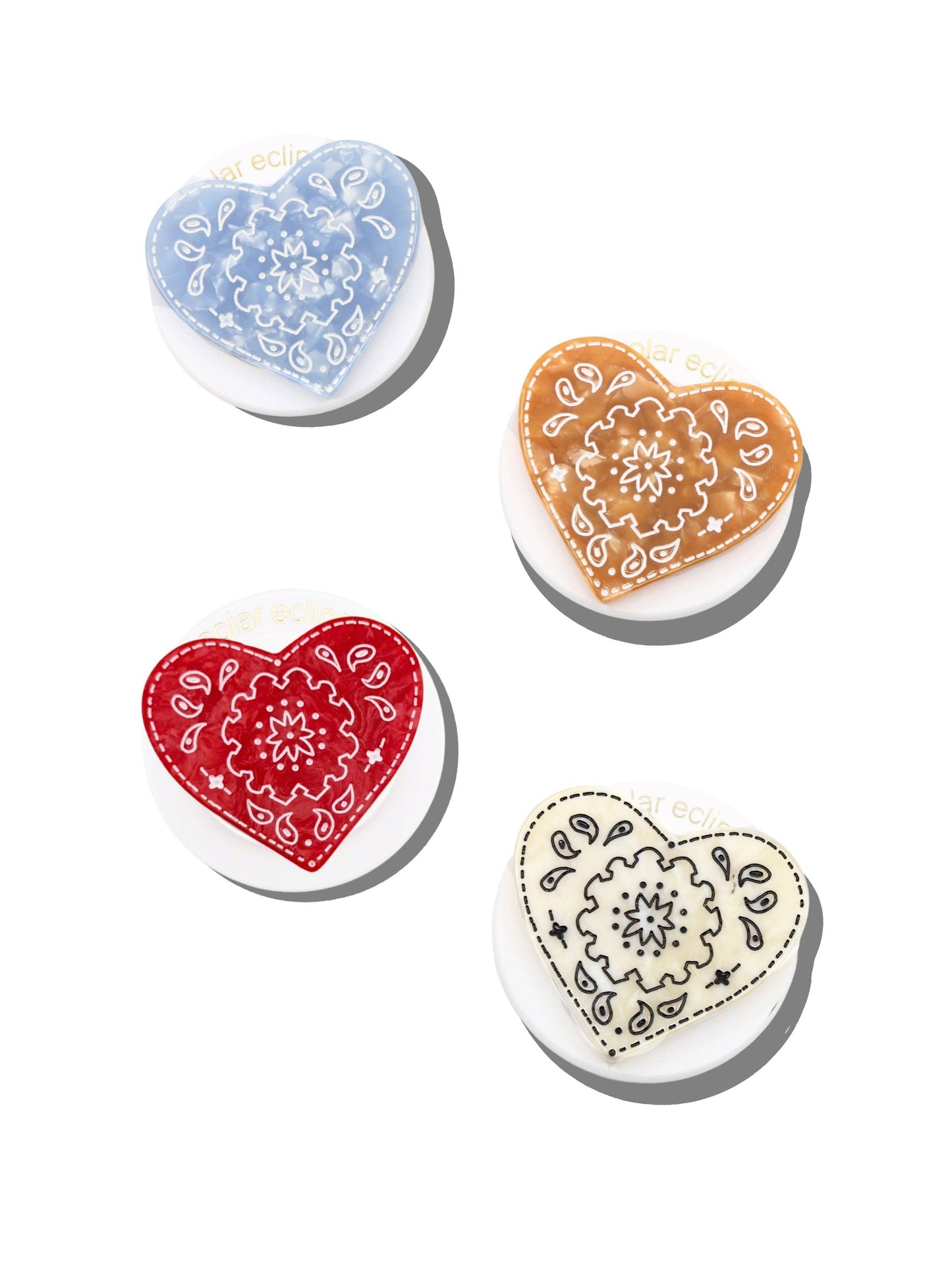 Paisley Heart Phone Grip/Pop-Socket