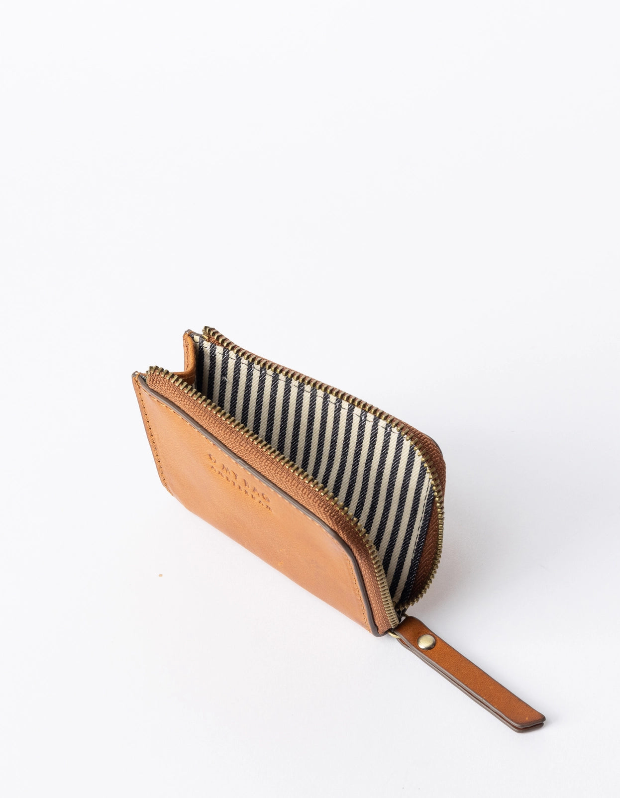 Leather Coin Purse Coco - Cognac Classic Leather