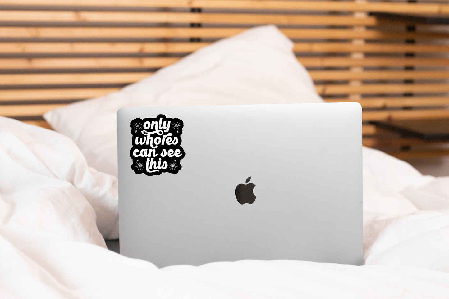 Only Whores Can See This Sticker