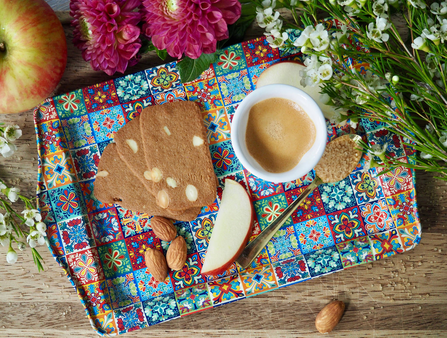 Metal Tray - Zeynep - Small