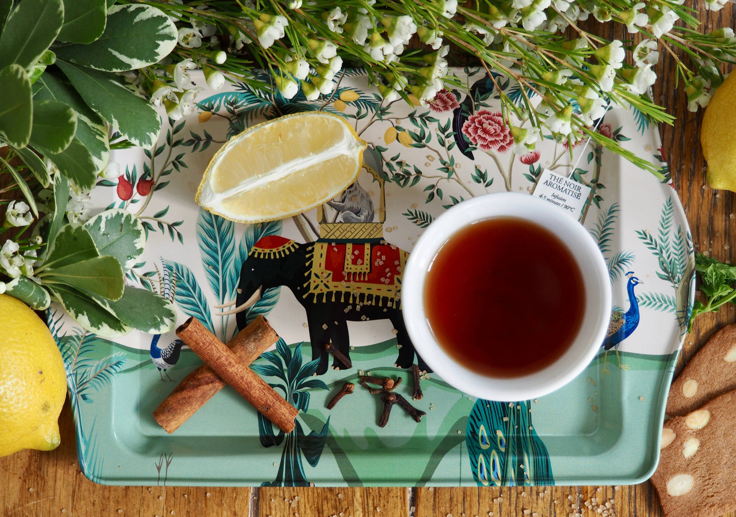 Metal Tray - Elephant - Small