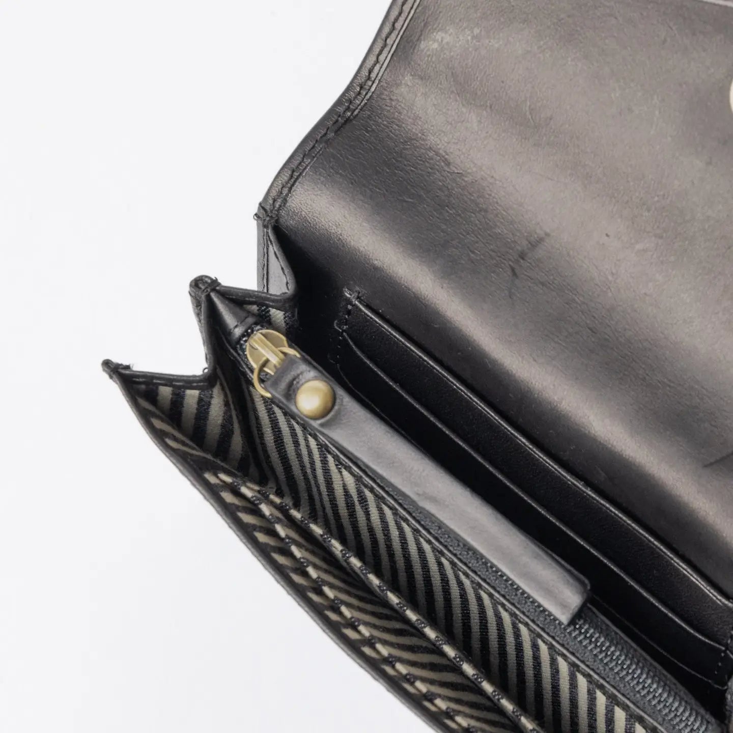 Jo's Purse - Black Classic Leather