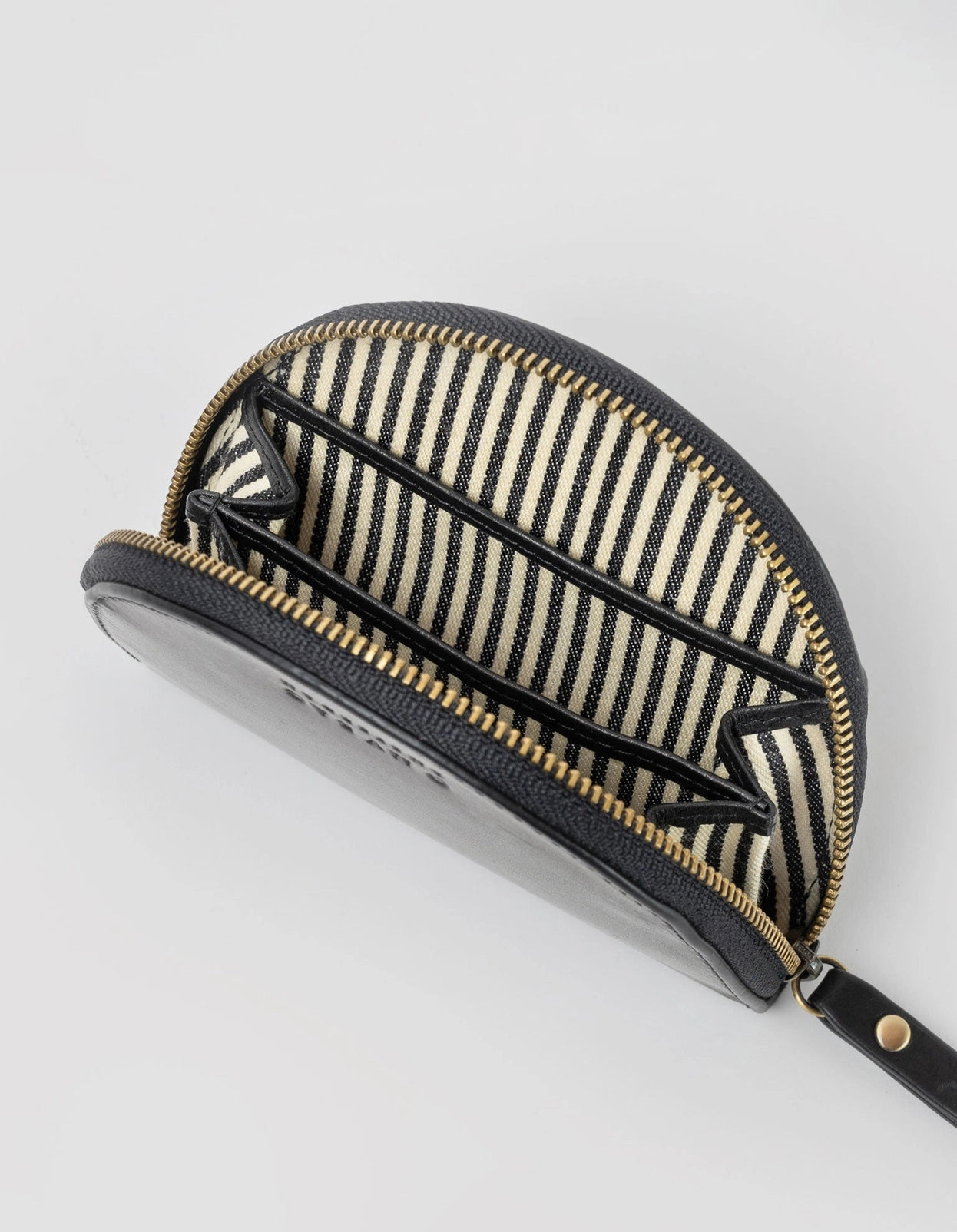 Laura Coin Purse - Black Classic Leather