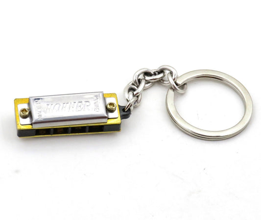 harmonica keychain | mini harmonica gift | mini harmonica keyring | music lover gift