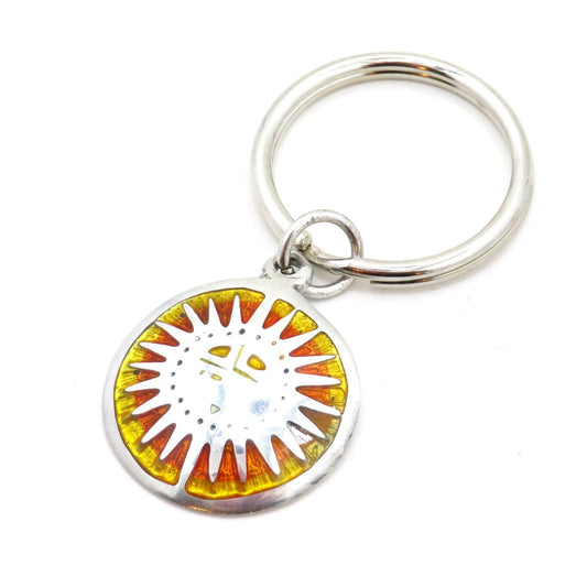 Colorful Sun Keychain | Solar Keyring | Sunburst Key Chain | Bright Sun Gift