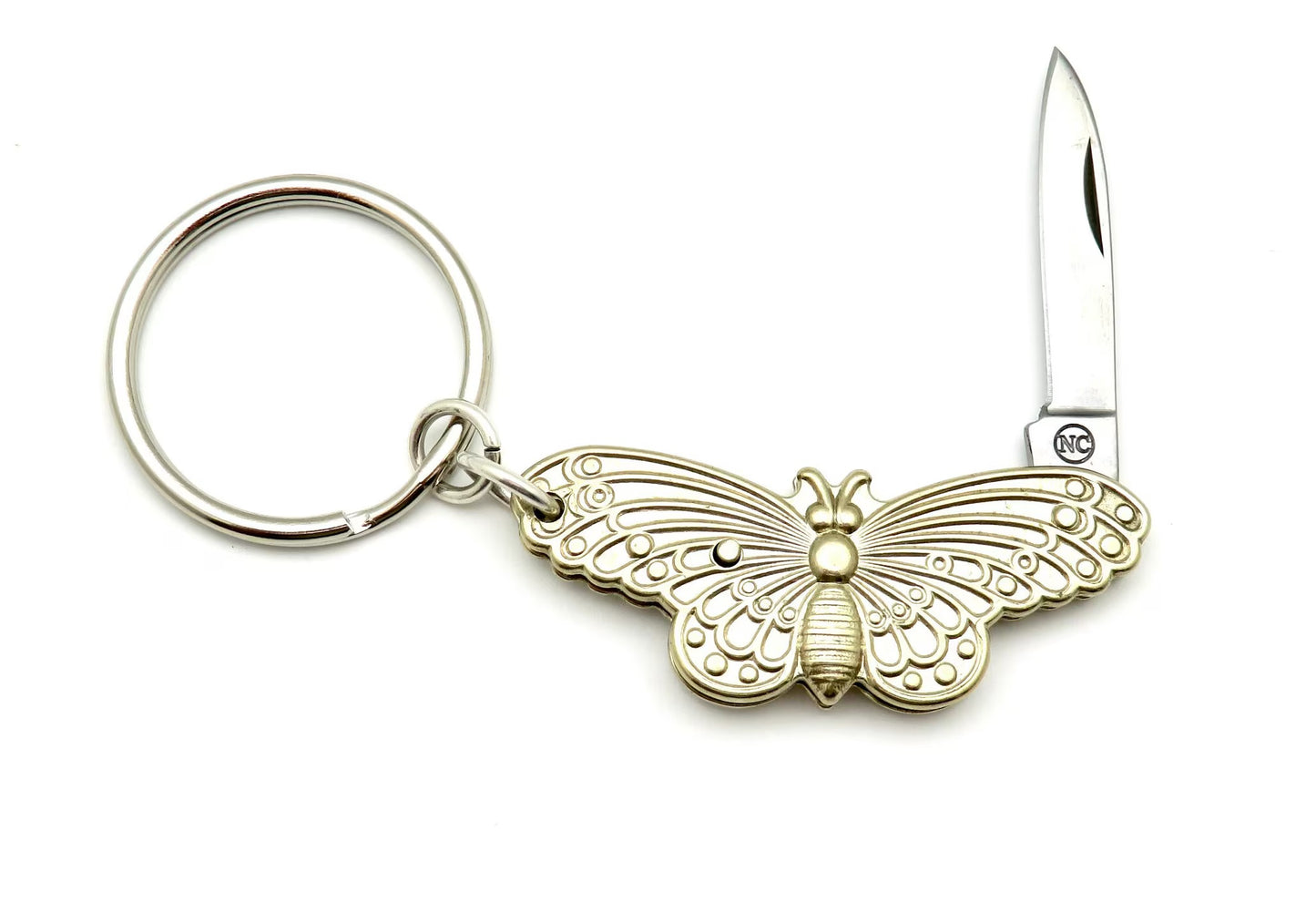 Butterfly Mini Knife Keyring