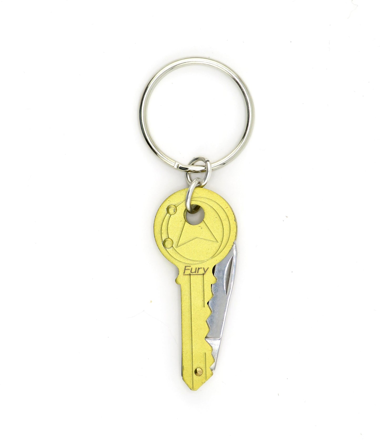 Key Pocketknife Keychain | Mini Knife Keyring | Small Knife Keychain | Key Knife Keyring | Mini Pocketknife keychain | Gold Key Knife Gift